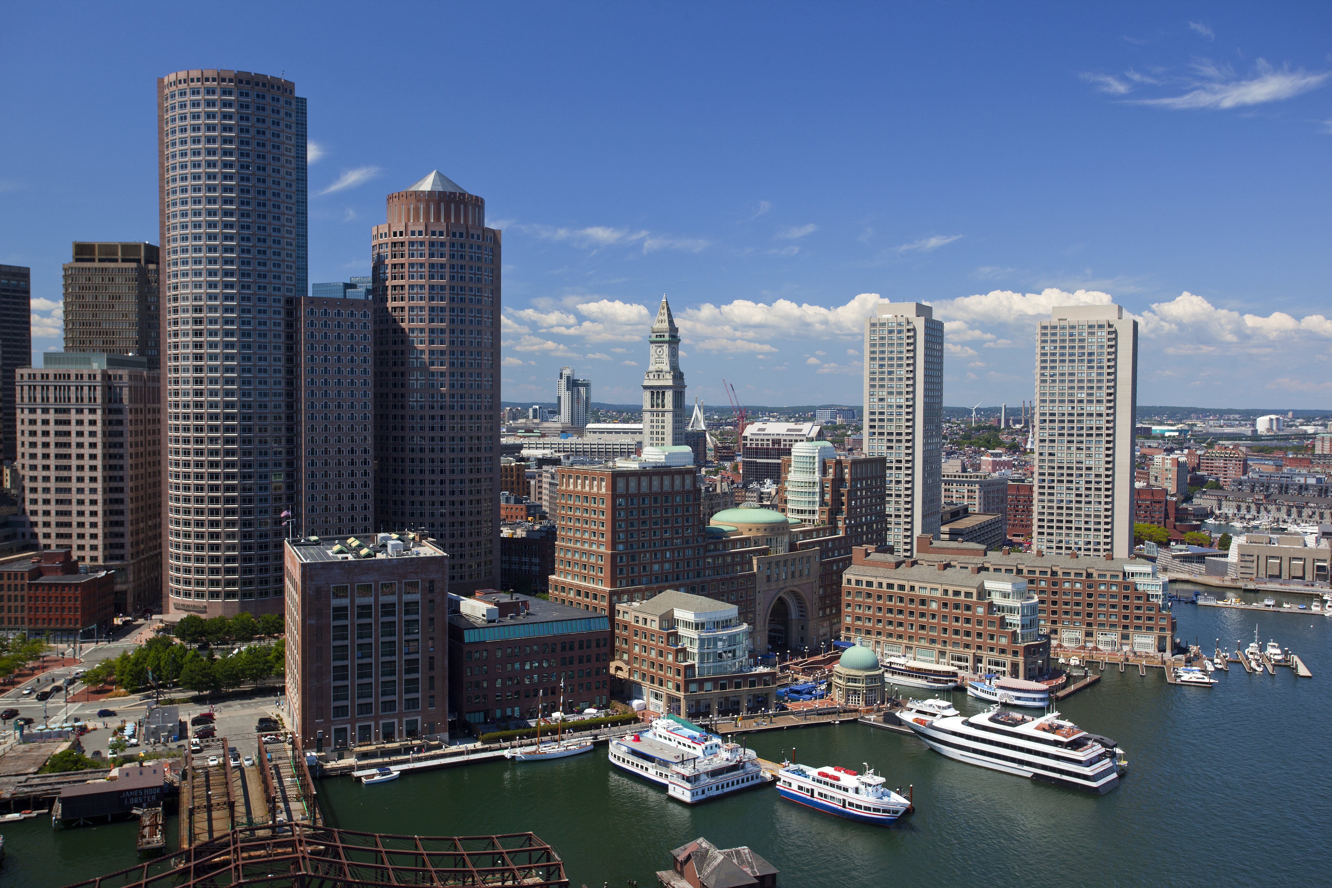 Views- View of Rowe's Wharf from The Benjamin Seaport Residences
